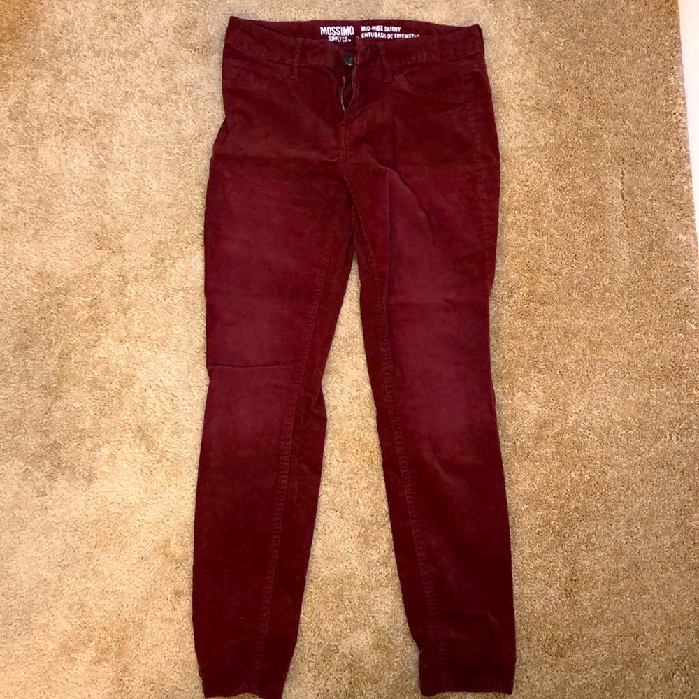 Skinny Corduroy Pants